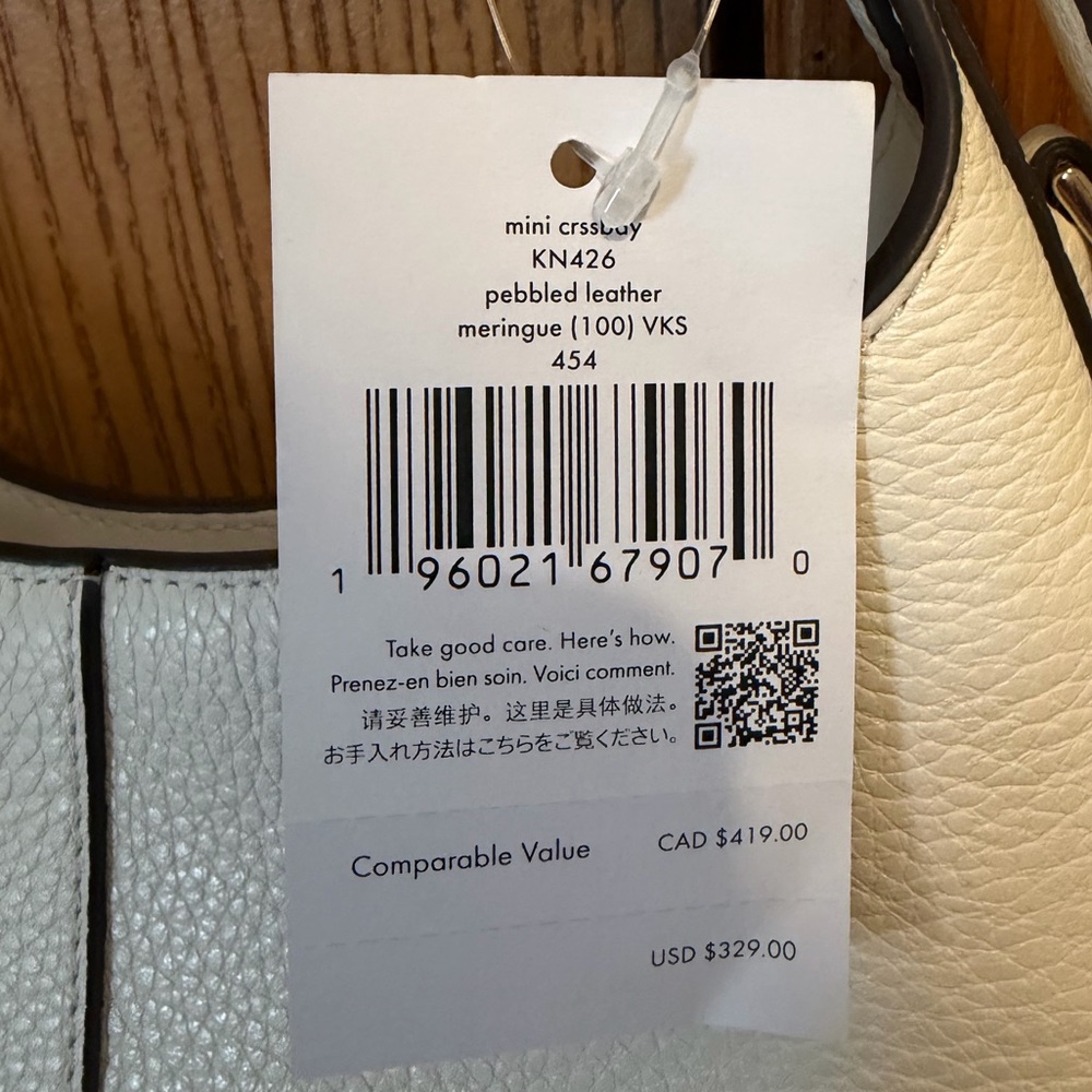 Kate Spade 453 Mini Crossbody Meringue - Picture 9 of 10